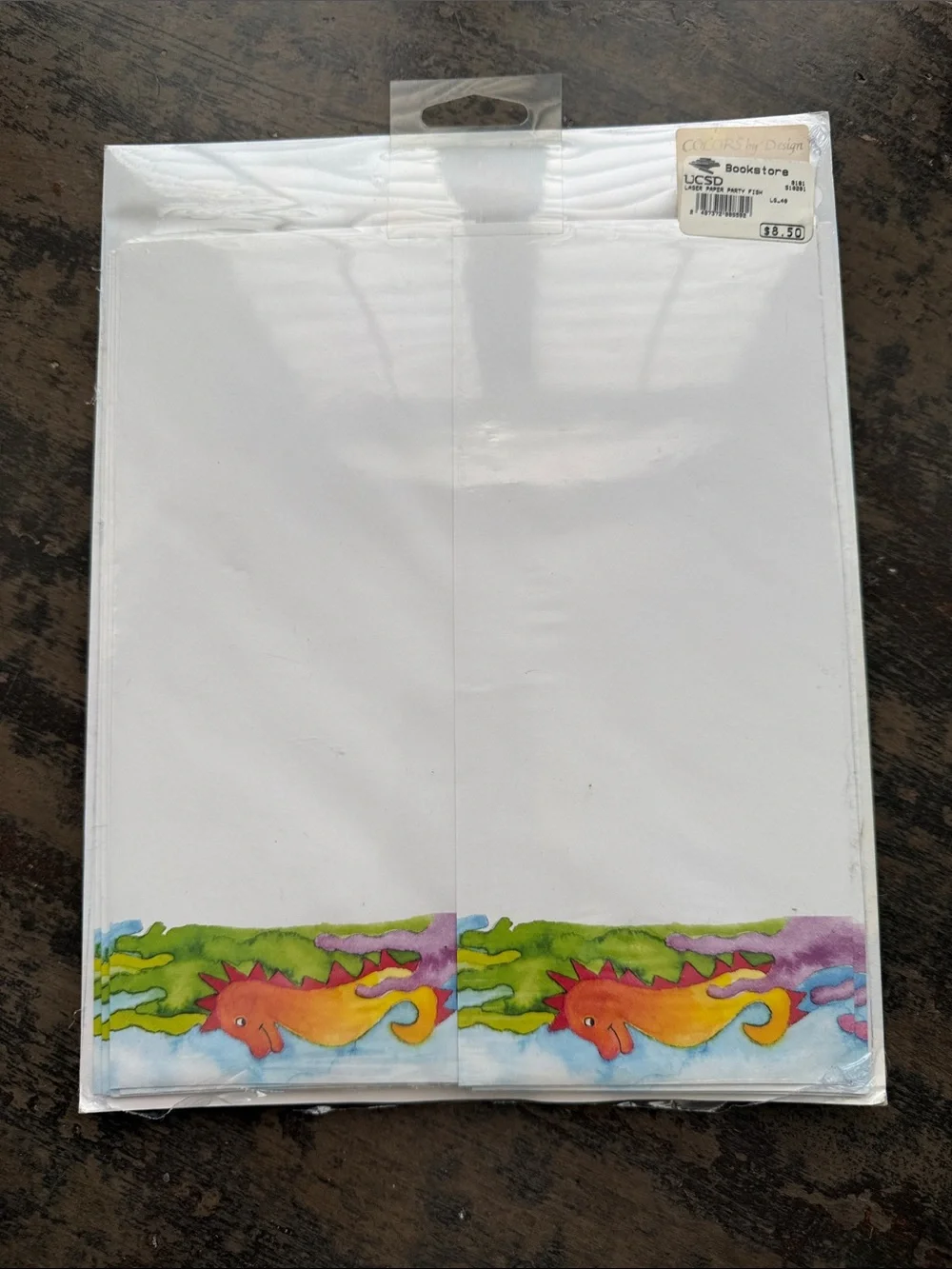 Lot of 10 Packages Themed Stationary Collection 8.5 x 11 inch